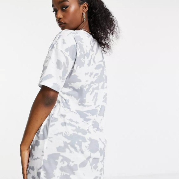 Tie Die T Shirt Dress - Picture 2 of 2